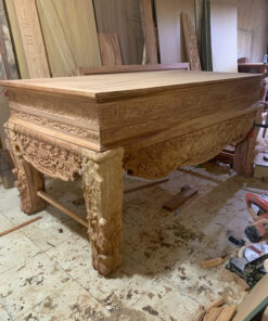 sập thờ bằng gỗ đỏ cao cấp